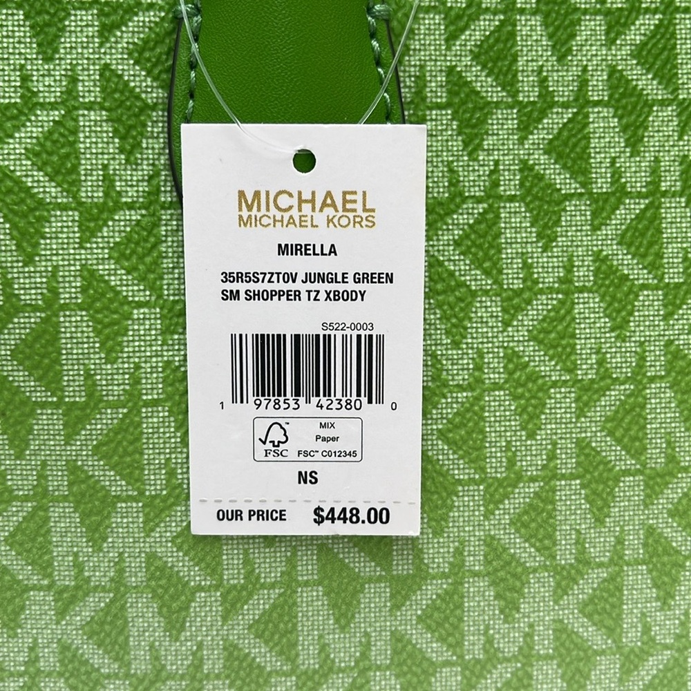 Michael Kors Mirella Small Ombré Signature Logo Crossbody Bag
COLOR JUNGLE
NWT - Picture 16 of 16